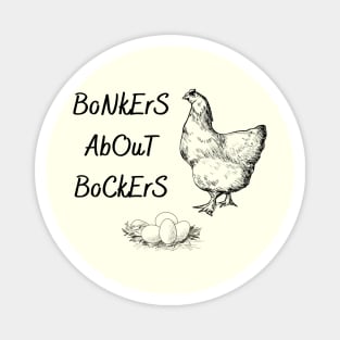 Bonkers About Bockers Magnet